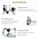 Charms Typu Pandora Buldog francuski - SCC315