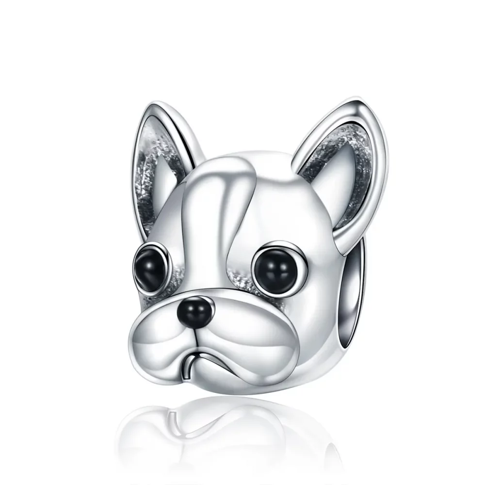 Charms Typu Pandora Buldog francuski - SCC315