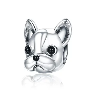 Charms Typu Pandora Buldog francuski - SCC315