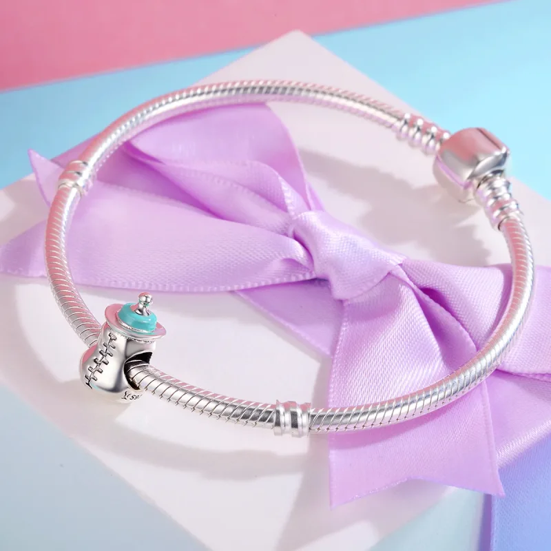 (zdjęcie do) Charms Typu Pandora Butelka dla dziecka - SCC361 - Wyświetl 4