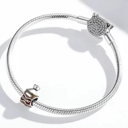 Charms Typu Pandora Butelka Jogurtu - SCC1967