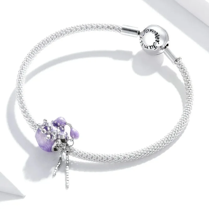 (zdjęcie do) Charms Typu Pandora Butelka perfum - BSC348 - Wyświetl 3