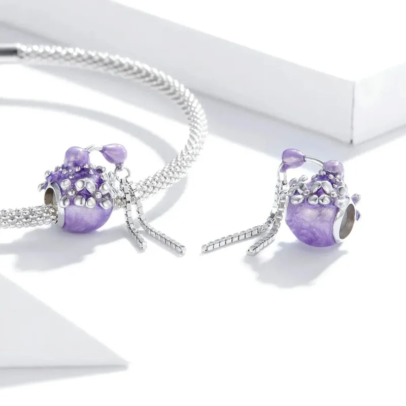 (zdjęcie do) Charms Typu Pandora Butelka perfum - BSC348 - Wyświetl 4