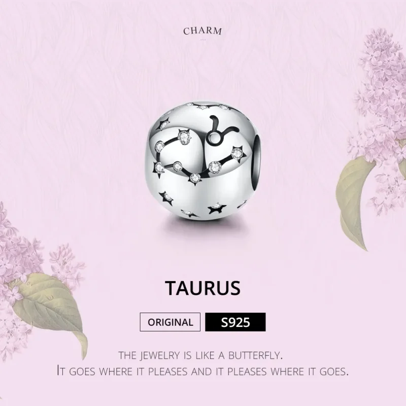(zdjęcie do) Charms Typu Pandora byk - SCC1218-2 - Wyświetl 2