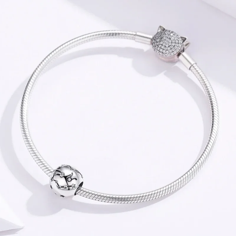 (zdjęcie do) Charms Typu Pandora byk - SCC1218-2 - Wyświetl 3