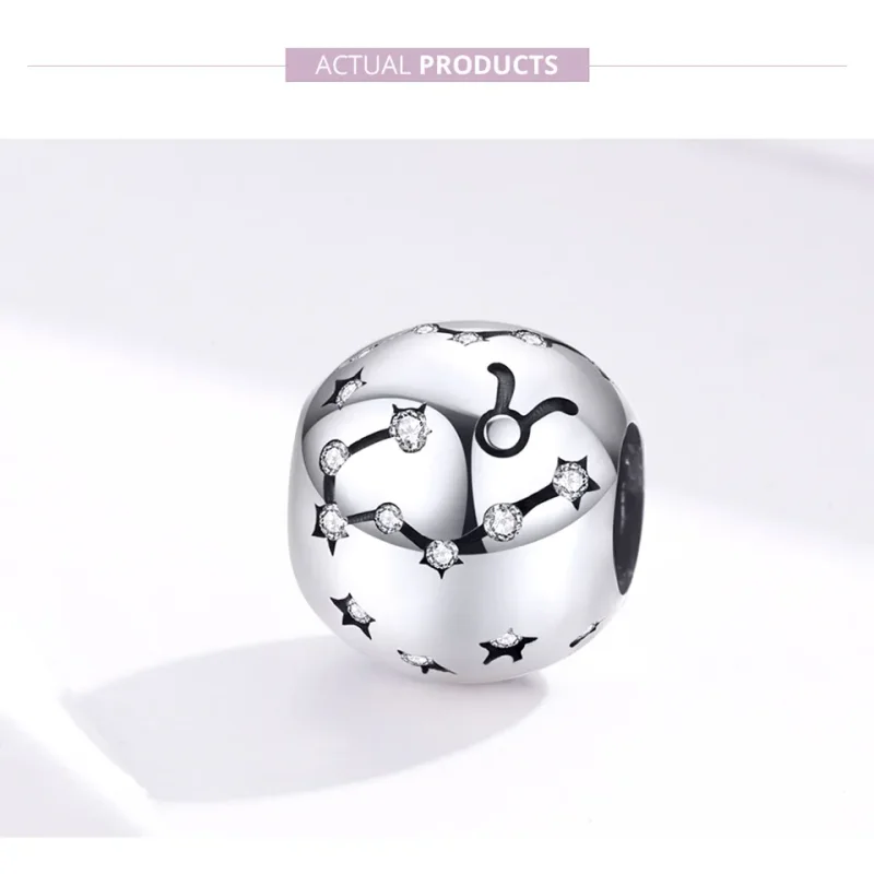 (zdjęcie do) Charms Typu Pandora byk - SCC1218-2 - Wyświetl 5