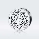 Charms Typu Pandora Błyszczące drzewo genealogiczne - SCC1324