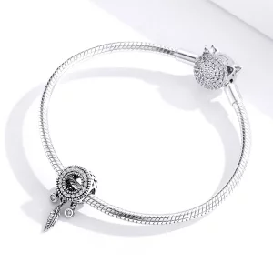 Charms Typu Pandora Błyszczące Pióro - SCC1550