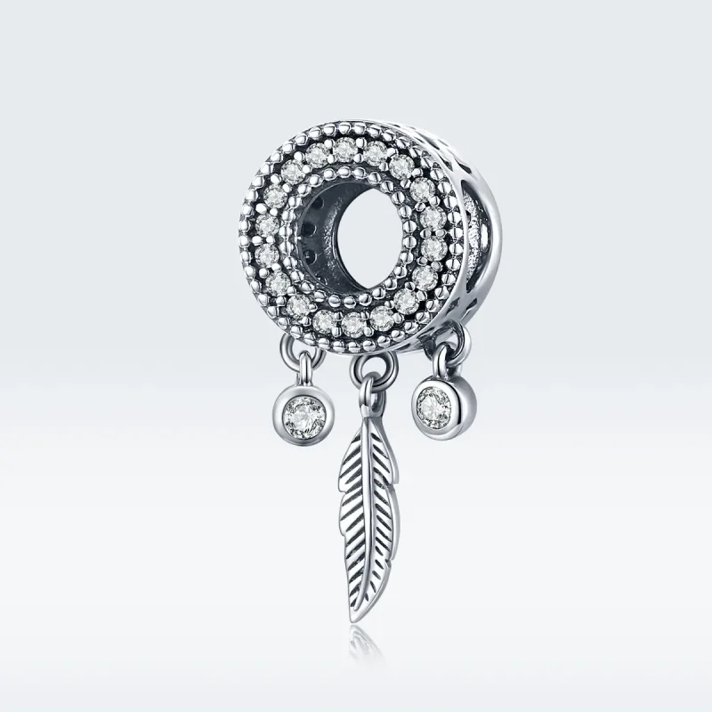 (zdjęcie do) Charms Typu Pandora Błyszczące Pióro - SCC1550 - Wyświetl 5