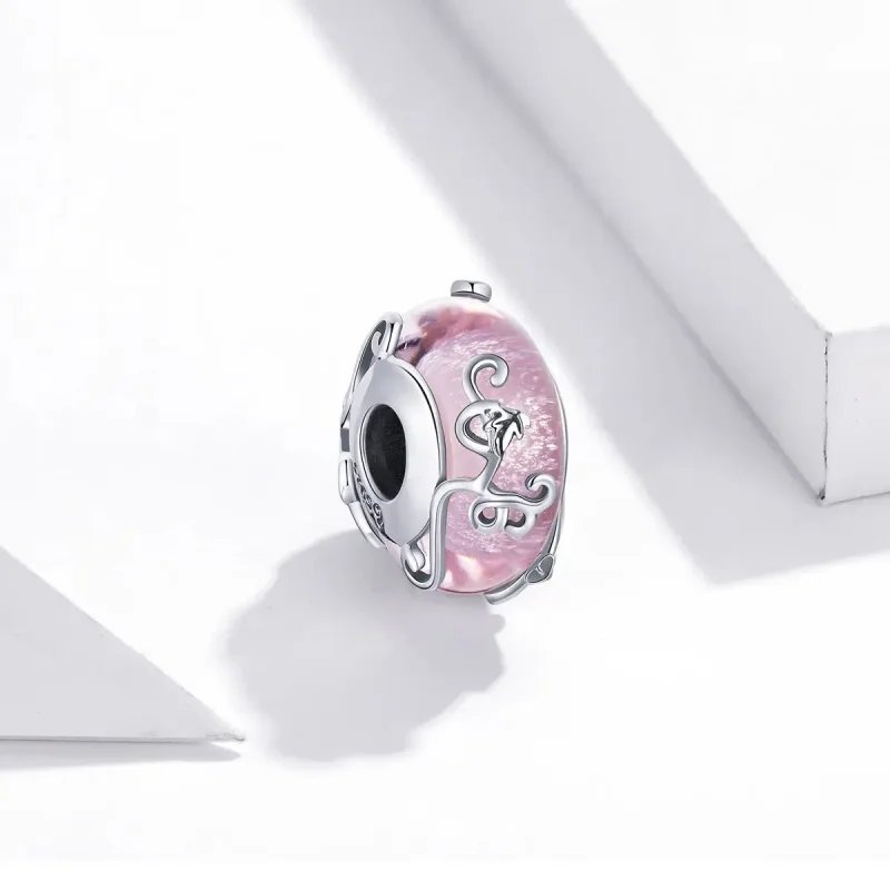 (zdjęcie do) Charms Typu Pandora Błyszczące szkło - BSC409 - Wyświetl 2