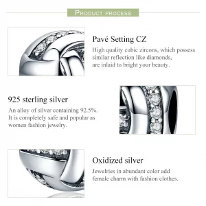 Charms Typu Pandora Błyszczący kompleks - SCC302