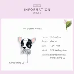 Charms Typu Pandora Chihuahua - SCC1310