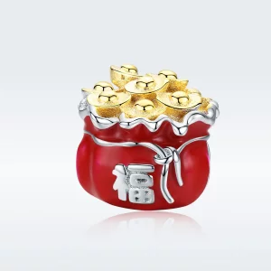 Charms Typu Pandora Chińska torba na szczęście - BSC100