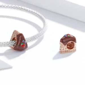 Charms Typu Pandora Ciasto czekoladowe - BSC349