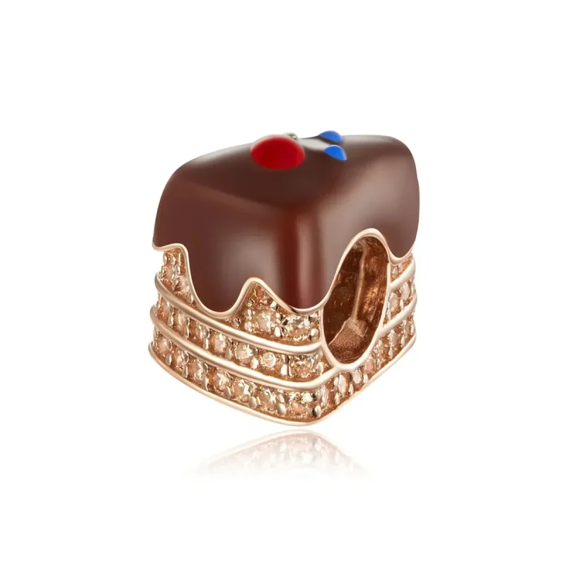 (zdjęcie do) Charms Typu Pandora Ciasto czekoladowe - BSC349