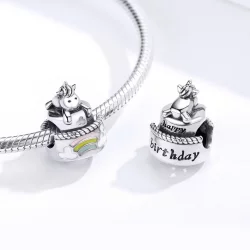 Charms Typu Pandora Ciasto Jednorożca - SCC1311