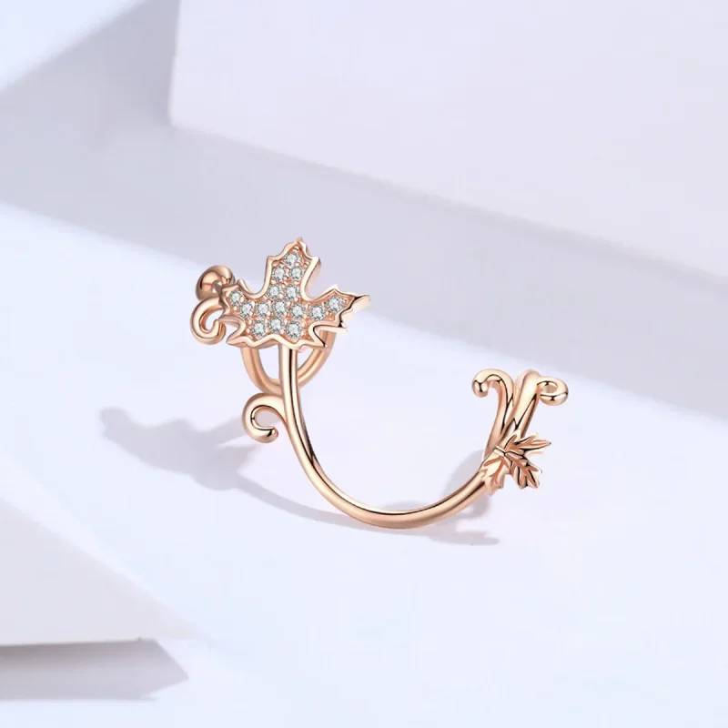 (zdjęcie do) Charms Typu Pandora Ciche liście - SCC1254 - Wyświetl 2