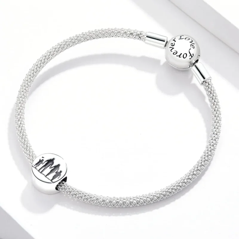 (zdjęcie do) Charms Typu Pandora Ciepła Rodzina - SCC1662 - Wyświetl 3