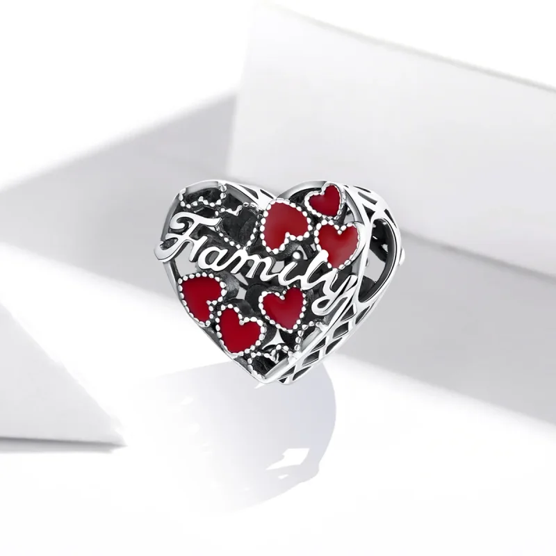 (zdjęcie do) Charms Typu Pandora Ciepła Rodzina - SCC1750 - Wyświetl 2
