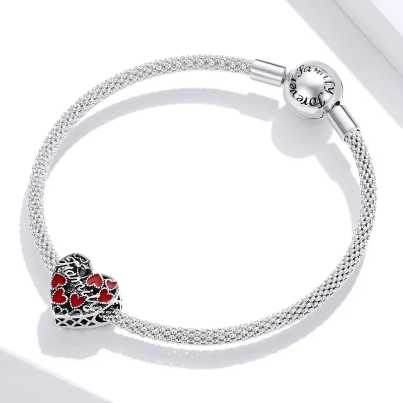 (zdjęcie do) Charms Typu Pandora Ciepła Rodzina - SCC1750 - Wyświetl 3
