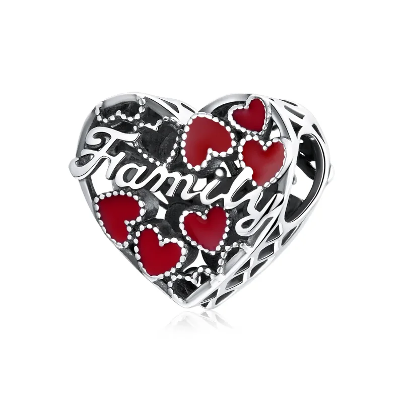 (zdjęcie do) Charms Typu Pandora Ciepła Rodzina - SCC1750