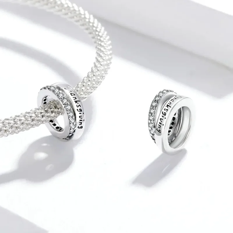 (zdjęcie do) Charms Typu Pandora Ciepłe Święto Dziękczynienia - SCC1632 - Wyświetl 4