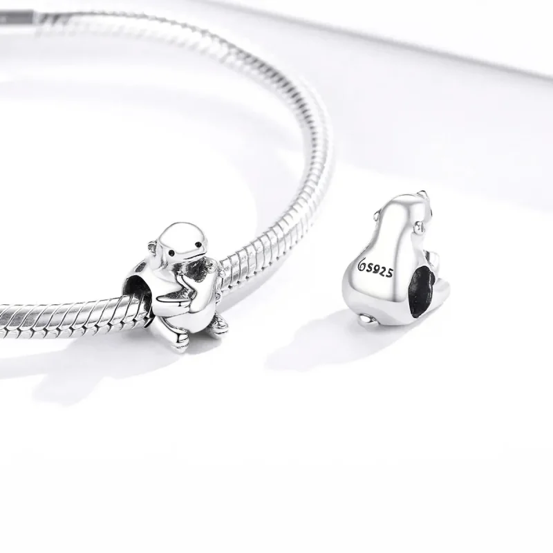 (zdjęcie do) Charms Typu Pandora Ciepły niedźwiedź polarny - BSC297 - Wyświetl 4