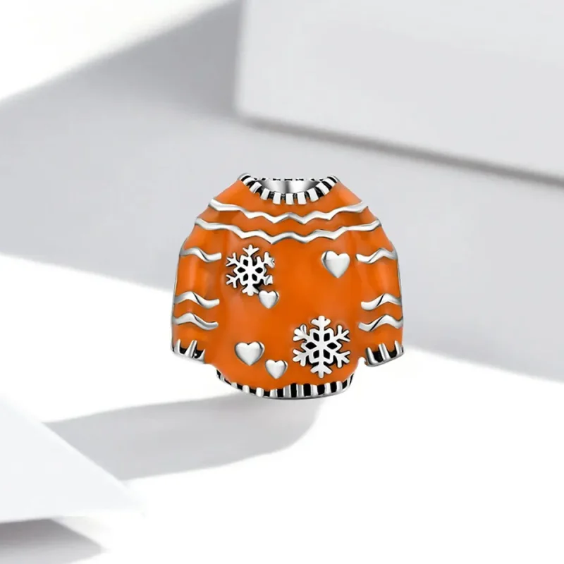 (zdjęcie do) Charms Typu Pandora Ciepły sweter - SCC1998 - Wyświetl 2