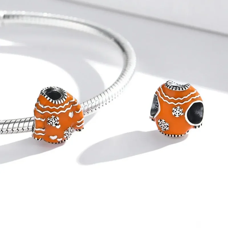 (zdjęcie do) Charms Typu Pandora Ciepły sweter - SCC1998 - Wyświetl 4