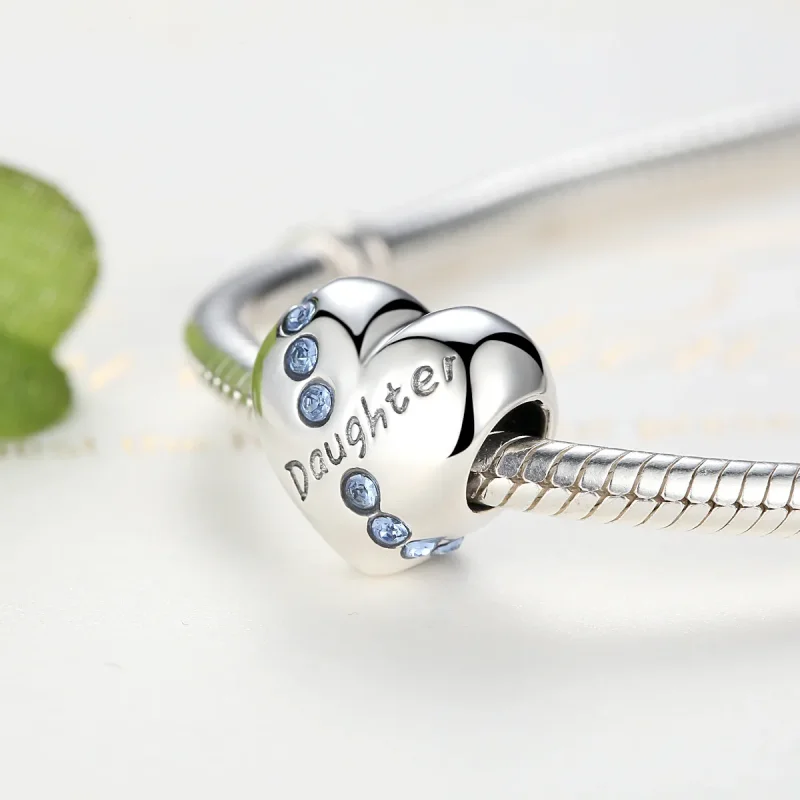 (zdjęcie do) Charms Typu Pandora Córka Serca - SCC007 - Wyświetl 4