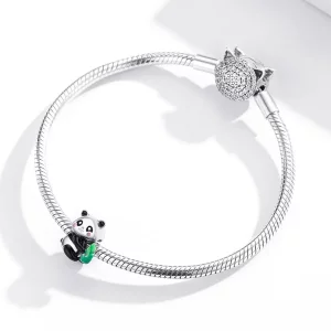 Charms Typu Pandora Cudowny mały panda - SCC1832