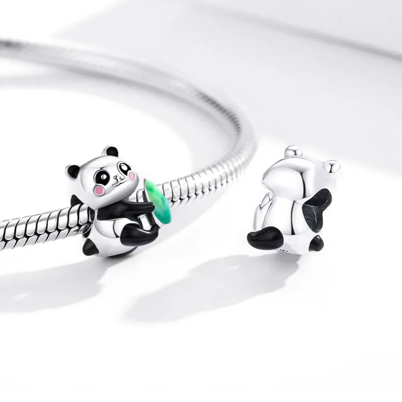 (zdjęcie do) Charms Typu Pandora Cudowny mały panda - SCC1832 - Wyświetl 4
