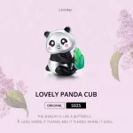 Charms Typu Pandora Cudowny mały panda - SCC1832