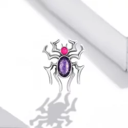 Charms Typu Pandora Cyberpunk - Pająk - SCC1842