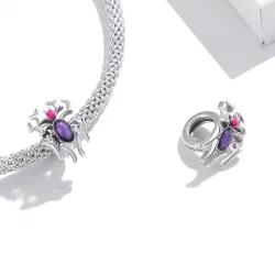 Charms Typu Pandora Cyberpunk - Pająk - SCC1842