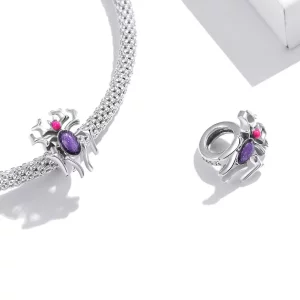 Charms Typu Pandora Cyberpunk - Pająk - SCC1842