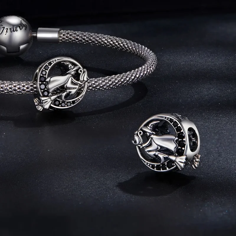 (zdjęcie do) Charms Typu Pandora Czarownica - SCC2405 - Wyświetl 4