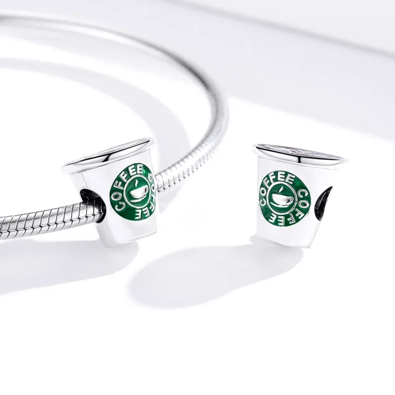 (zdjęcie do) Charms Typu Pandora Czas na kawę - SCC1545 - Wyświetl 2