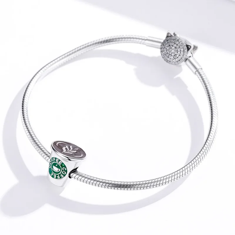 (zdjęcie do) Charms Typu Pandora Czas na kawę - SCC1545 - Wyświetl 3