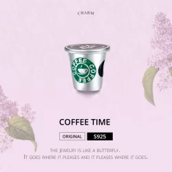 Charms Typu Pandora Czas na kawę - SCC1545