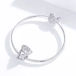Charms Typu Pandora Czaszka Z Koroną - SCC1361