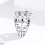 Charms Typu Pandora Czaszka Z Koroną - SCC1361