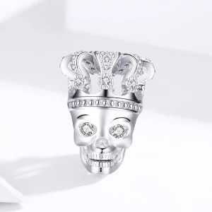 Charms Typu Pandora Czaszka Z Koroną - SCC1361