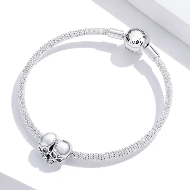 (zdjęcie do) Charms Typu Pandora Czaszki - SCC1519 - Wyświetl 3