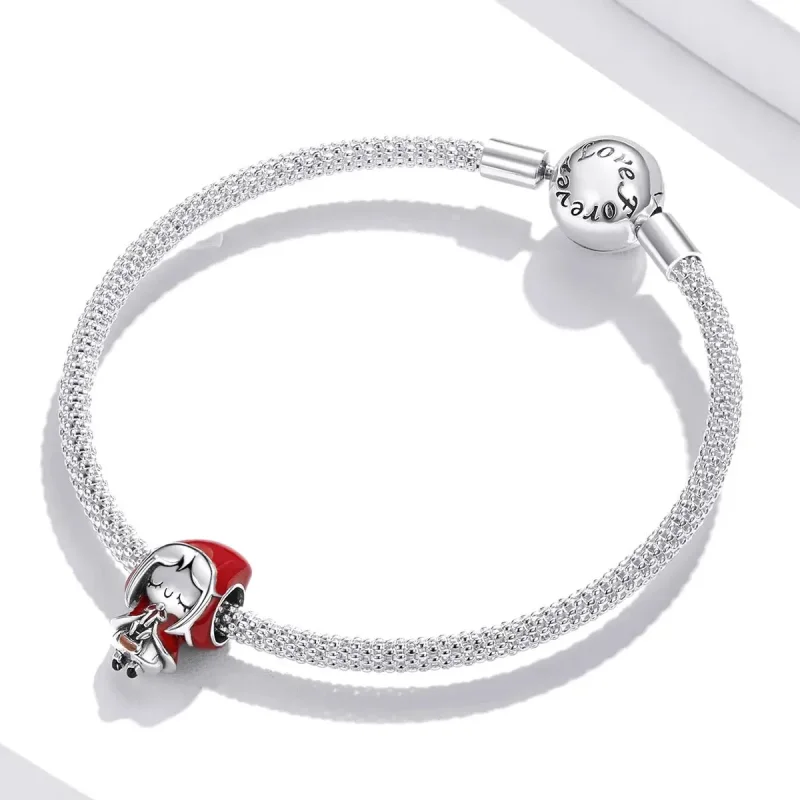 (zdjęcie do) Charms Typu Pandora Czerwony Kapturek - SCC1890 - Wyświetl 3