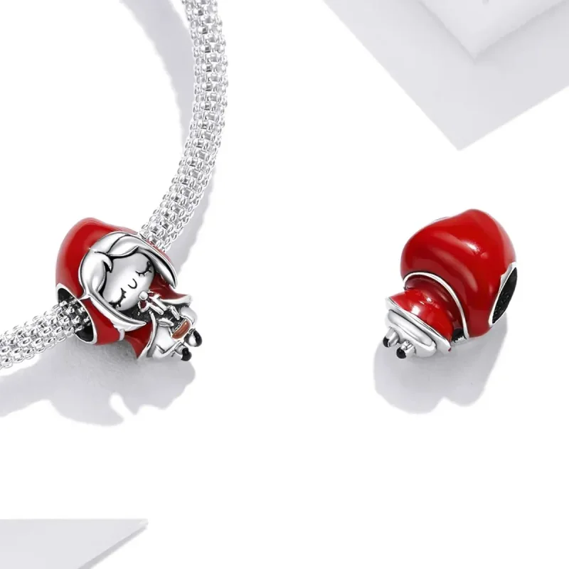 (zdjęcie do) Charms Typu Pandora Czerwony Kapturek - SCC1890 - Wyświetl 4