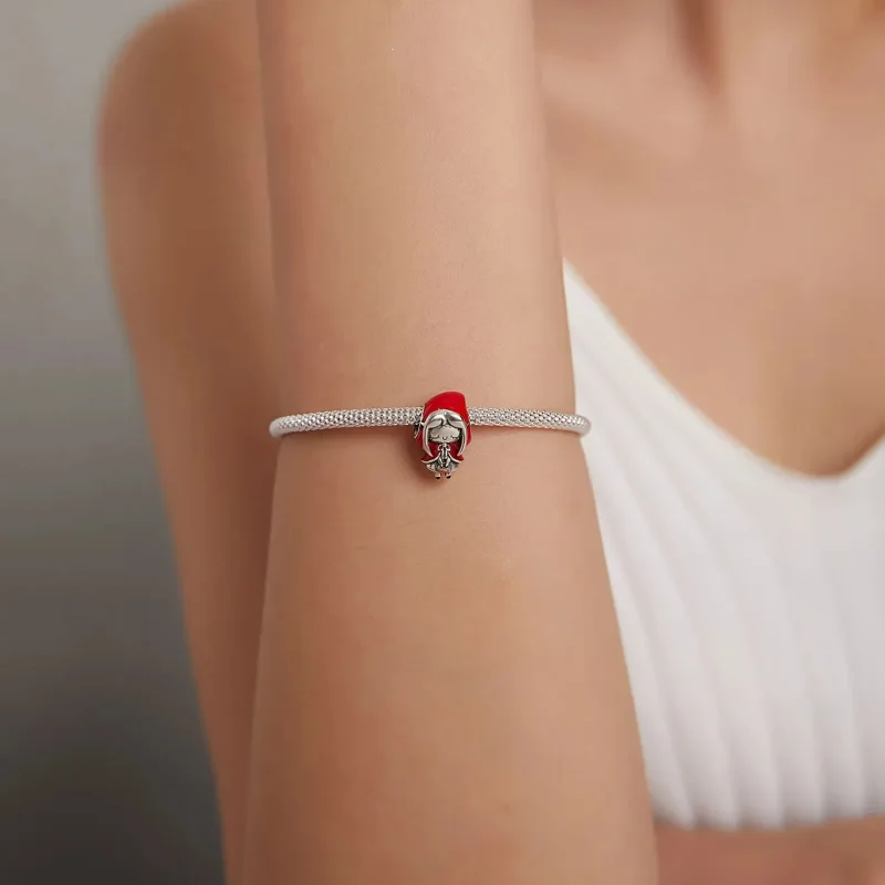 (zdjęcie do) Charms Typu Pandora Czerwony Kapturek - SCC1890 - Wyświetl 5