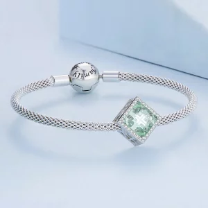 Charms Typu Pandora Czterolistna koniczyna - BSC667