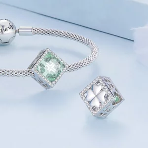 Charms Typu Pandora Czterolistna koniczyna - BSC667