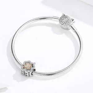 Charms Typu Pandora Czterolistna koniczyna - SCC1247